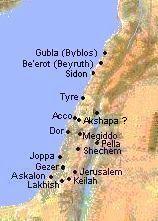 Canaanite cities during the Amarna period